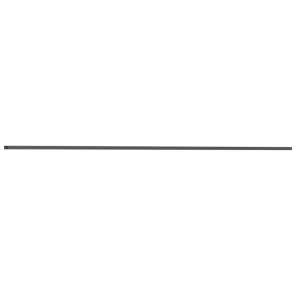 Rabattengeländer mit Querholm aus Flachstahl