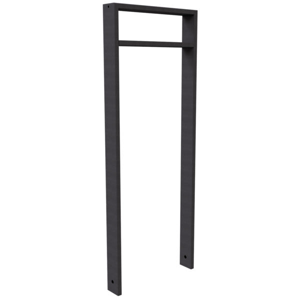 Ahnlehnbügel aus Stahlrohr 80 x 20 mm