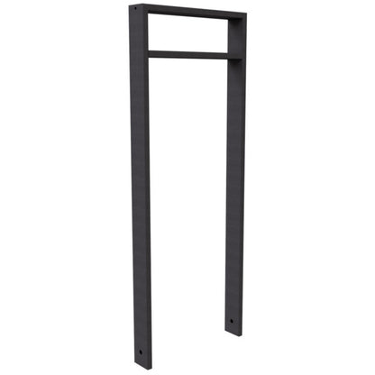 Ahnlehnbügel aus Stahlrohr 80 x 20 mm