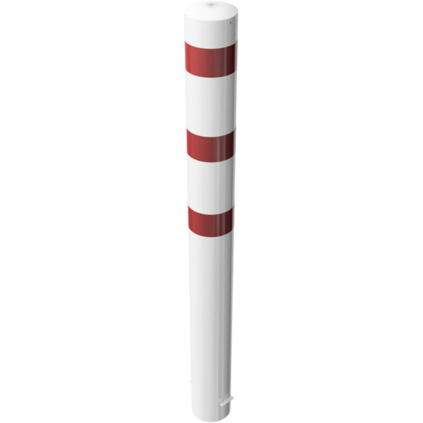 Absperrpoller Stahlrohr Ø 193 x 3,6 mm ortsfest zum Einbetonieren