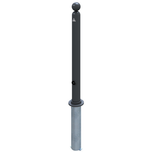 Absperr-Stilpfosten Serie 478B Ø 76 mm